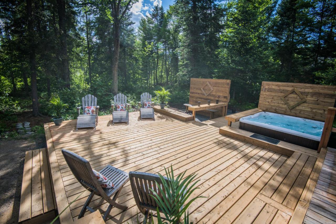 Chalet Chevreuil Zen Lac-Superieur Buitenkant foto