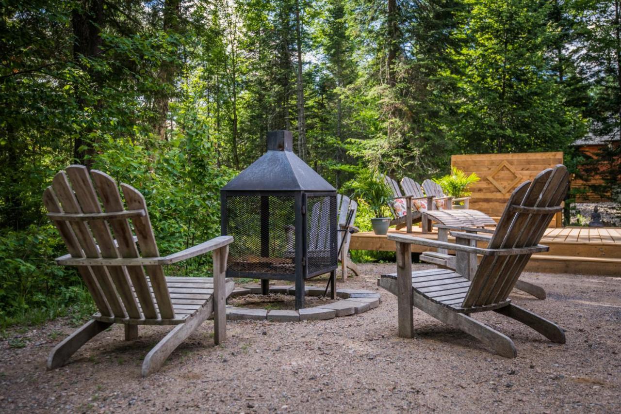 Chalet Chevreuil Zen Lac-Superieur Buitenkant foto