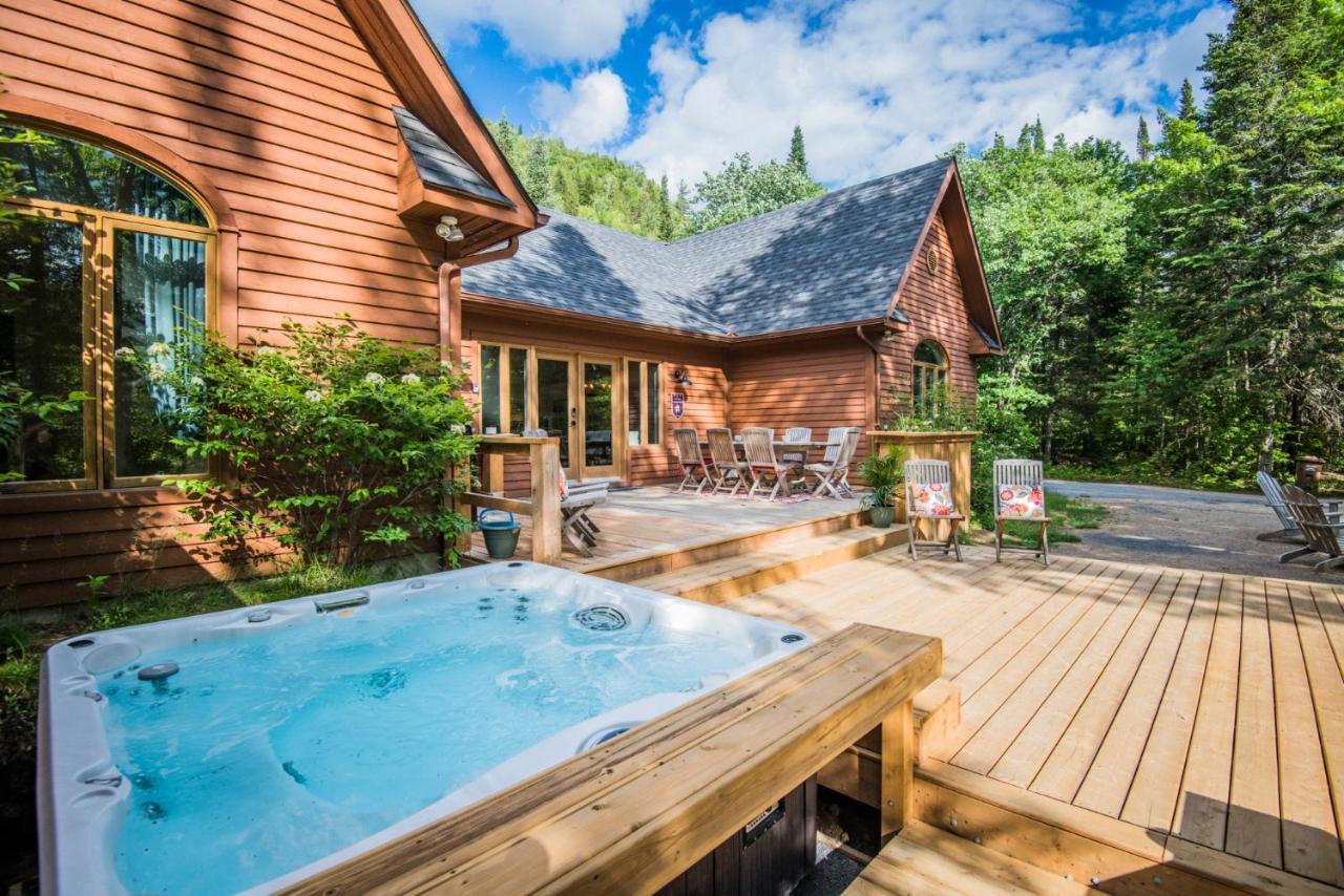 Chalet Chevreuil Zen Lac-Superieur Buitenkant foto